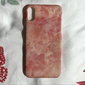 iPhone X floral cover